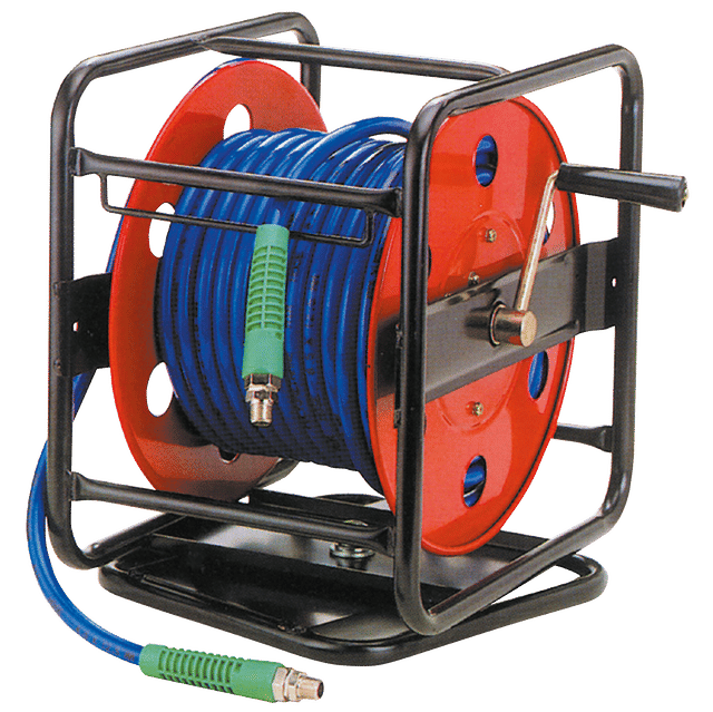 FT Pro Air Hose Reel with 360° Rotary Base