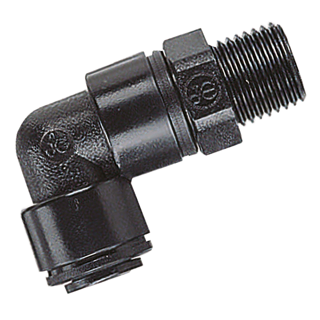 John Guest 1/8" BSPT Male SW Elbow X 05MM OD Tube