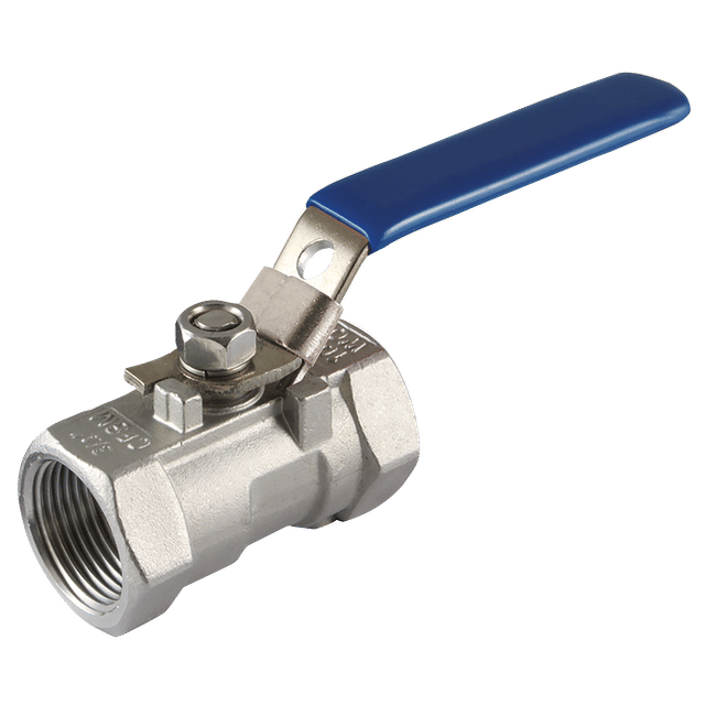 Haitima 1/2" BSPP 316 SS Ball Valve 1 Piece REDUCINGBORE