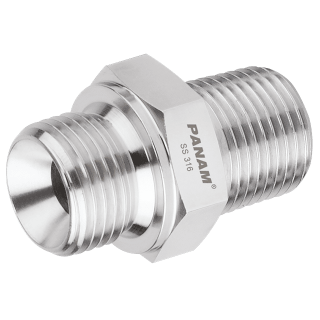 PANAM 1/2" BSP X 1/2" BSP Tapered Male/Male