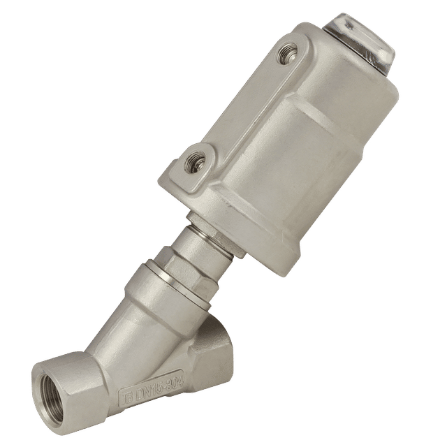 FT Pro 3/4"BSPP DN20 All 316 N/C Angle Seat Valve