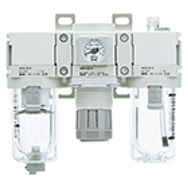 SMC Air Filter + Regulator + Lubricator