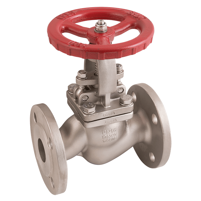 Haitima 2" ASA150 Flange SS Globe Valve - Graphite Gasket