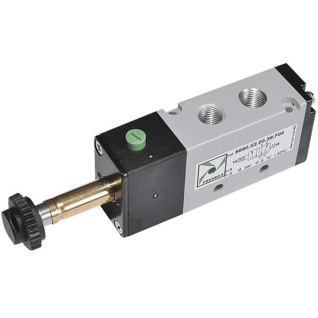 Pneumax G1/8 5/2 Solenoid Spring Valve