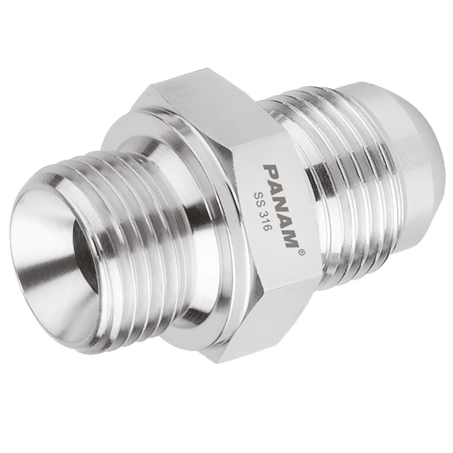 PANAM 1/4" BSP X 7/16" JIC Male/Male