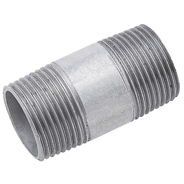 FT Pro 1/2" BSPT X 50MM Barrel Nipple Galvanised