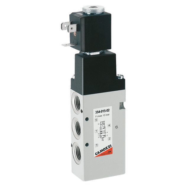 Camozzi 1/4 Solenoid 24V DC 5W