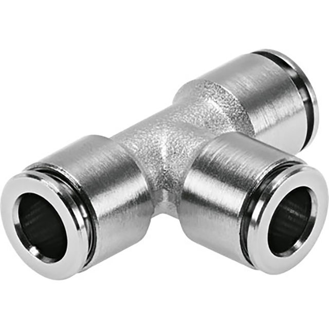 Festo NPQH-T-Q6-E-P10 Push-In T Conn Sold in Multiples Of 10 Only