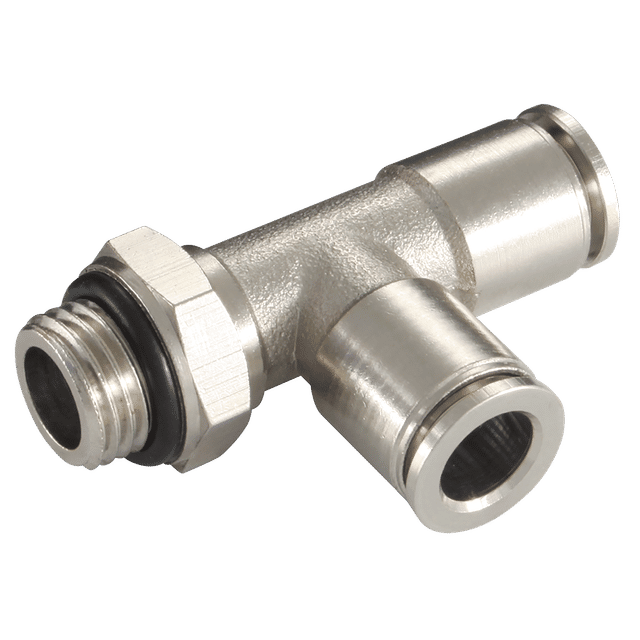 FT Pro 12MM X 1/4" BSPP Male Run Tee