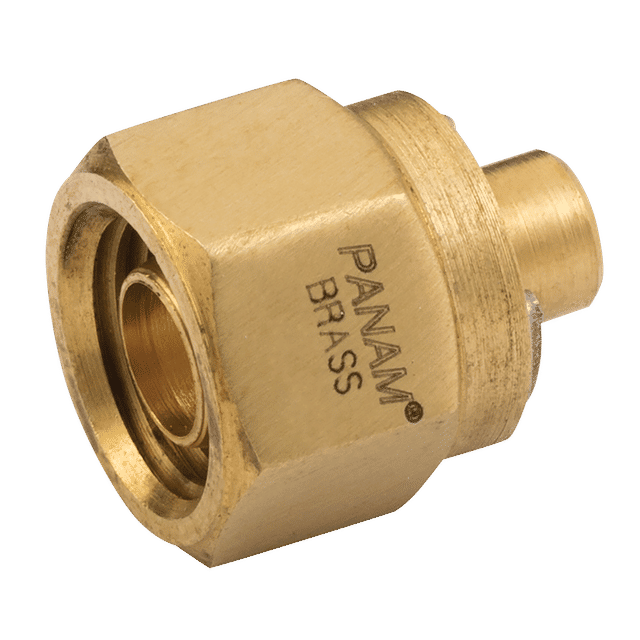 PANAM Plug 1/4 OD Brass