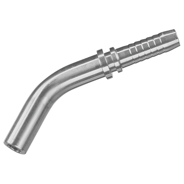PH Industrie 16MM OD Standpipe 45° Swept Hose Tail 1/2" Hose ID