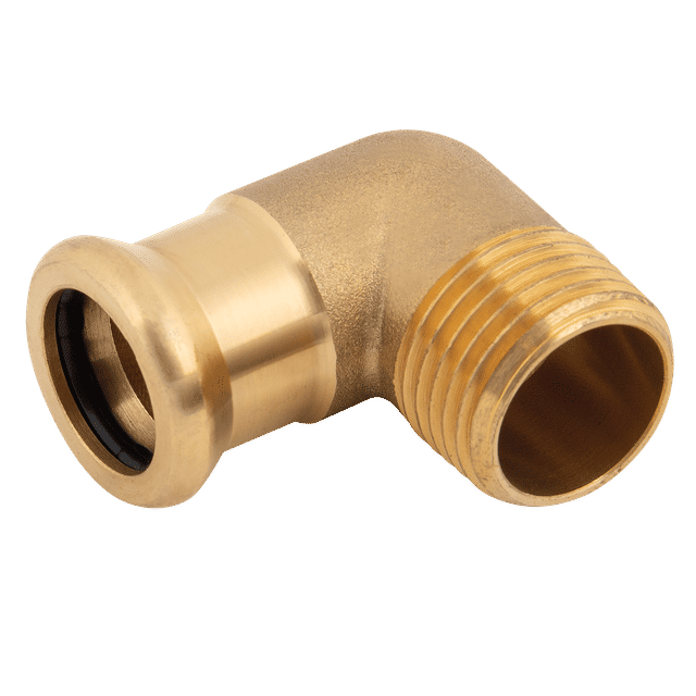 M-Press 15MM X 1/2" Bend 90° Male Copper