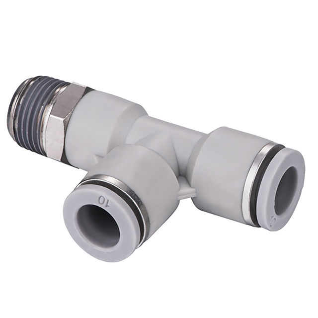 FT Pro 1/4" BSPT Male X 4MM OD Tee