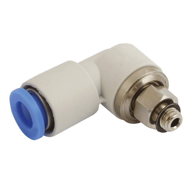 FT Pro M5X0.8 X 4MM OD Rotary Male Stud Elbow Vacuum