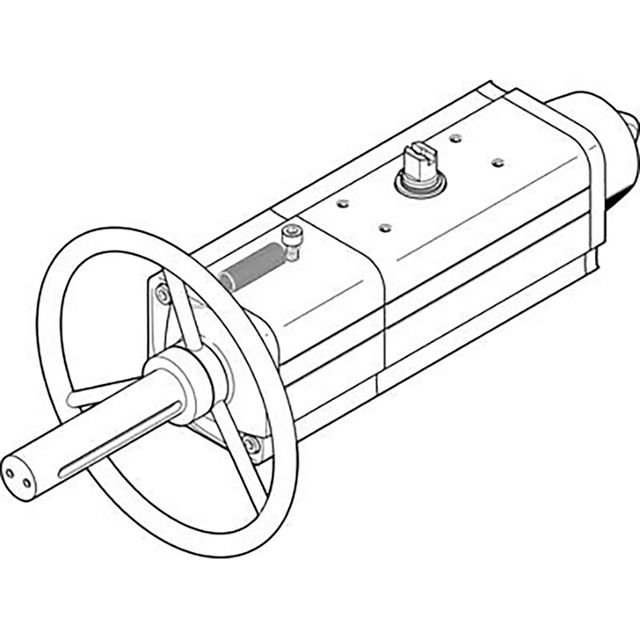 Festo 1/8" Female BSPP Single Acting Semi-Rotary Drive
