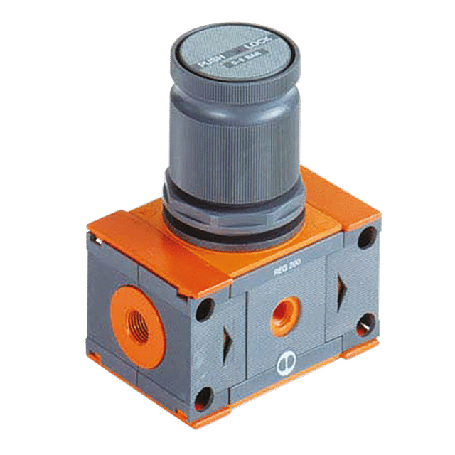 Metal Work 1/4" Series 200 Regulator 0-8 Bar
