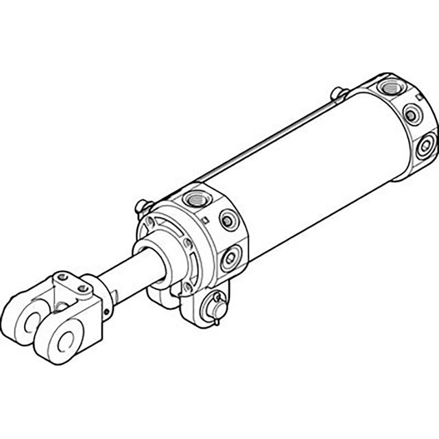 Festo 1/4" Female BSPT Hinge CYL