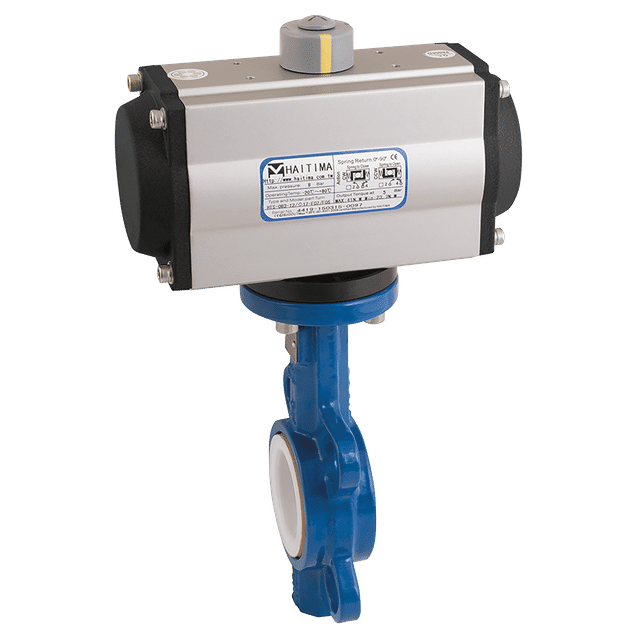 Haitima 2" Wafer BFLY Ss/Ss/Pt F/W HAIT SA Actuator