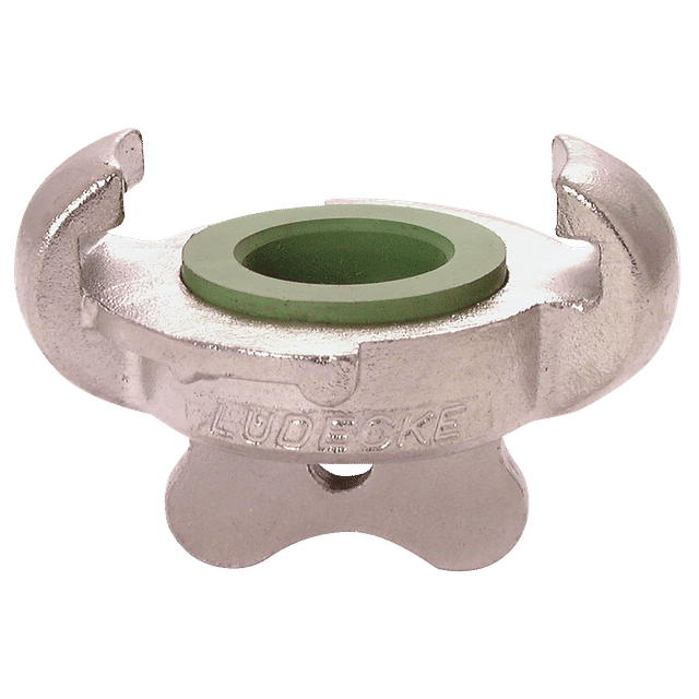 Ludecke Din 3489 SS Blank End with Chain