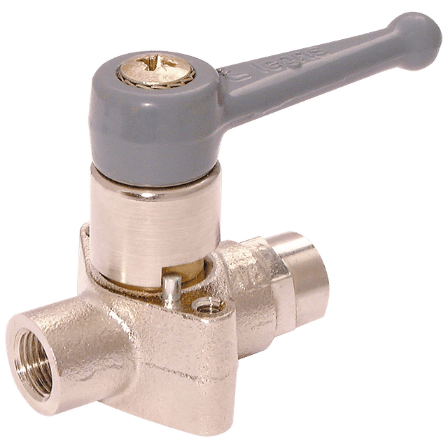 Parker Legris 3/8" BSPF X 10MM 12MM OD Ball Valve 2/2 with Push-In