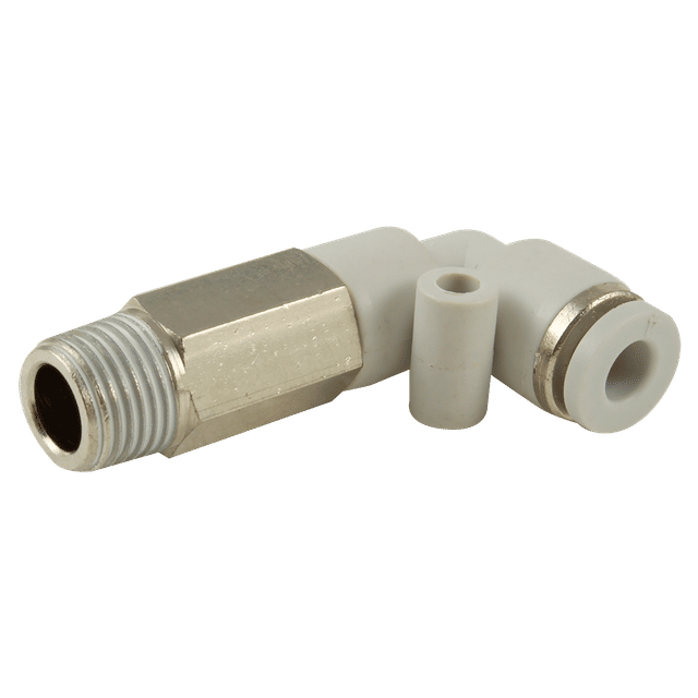 08MM X 1/4 BSPP GREY MALE ELB EXT 10 BAR