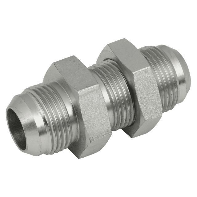 Brennan 9/16" JIC Male Bulkhead & Locknut