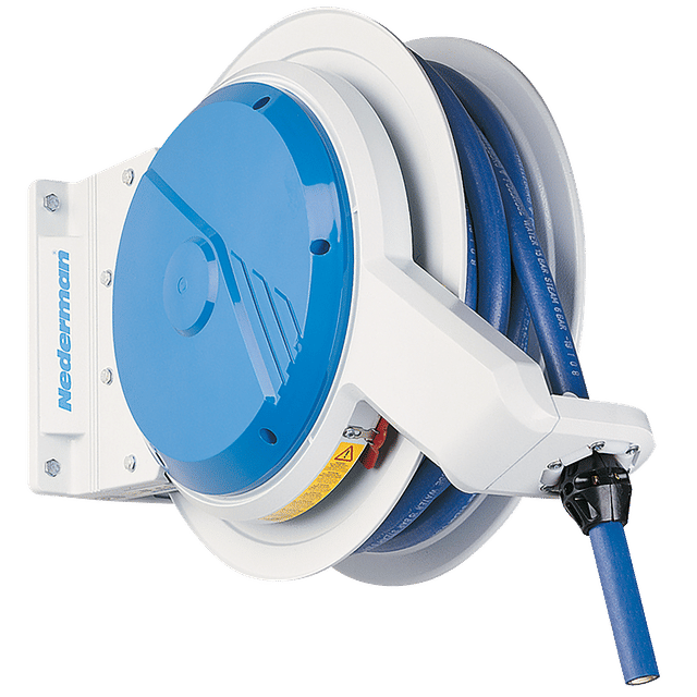 Nederman 10M 1" Hose Reel Air and Water