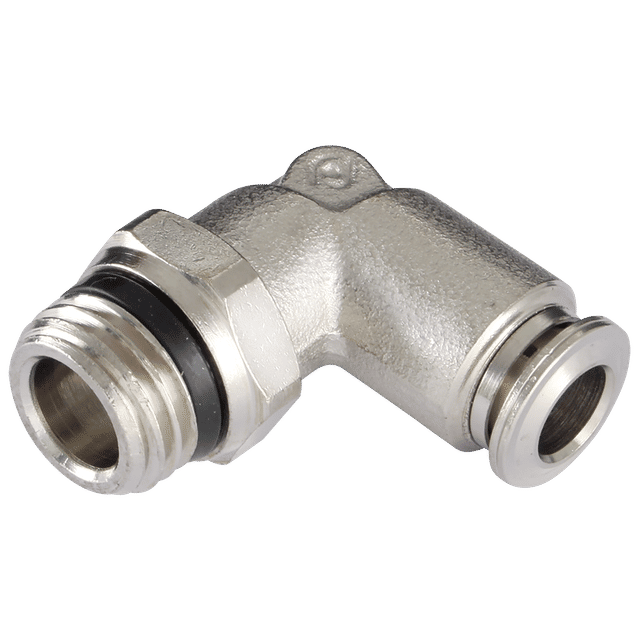 Aignep 1/2" OD X 3/8" NPT SWL Elbow Male