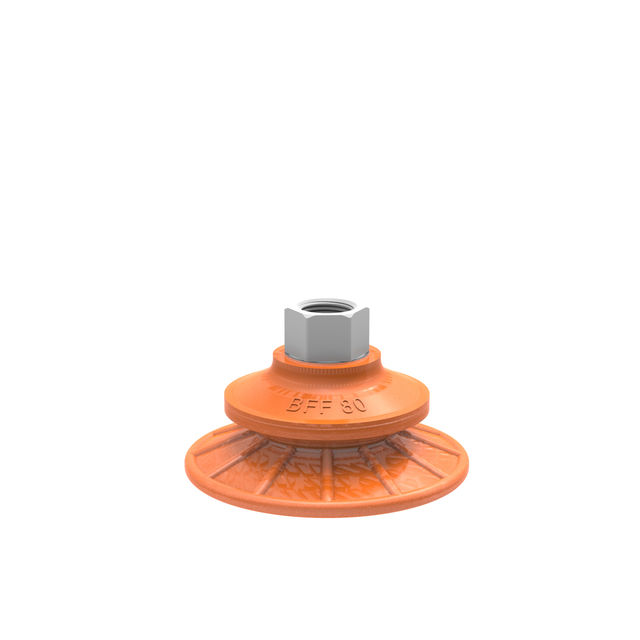 Piab Suction cup BFF80TP Polyurethane 55/60/30 G3/8" female plastic thread