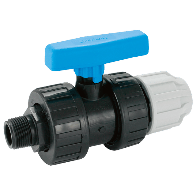 FT Pro 32MM X 1" PP Compression Valve X Male BSP