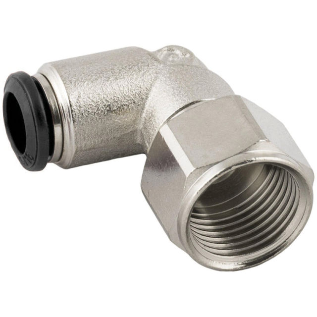 Aignep 3/8" BSPP Female X 8MM OD Elbow