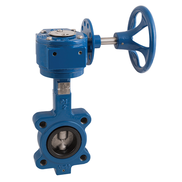 FT Pro 12" PN10 Lug BFLY Valve Di/Ss/EPDM Gear Op