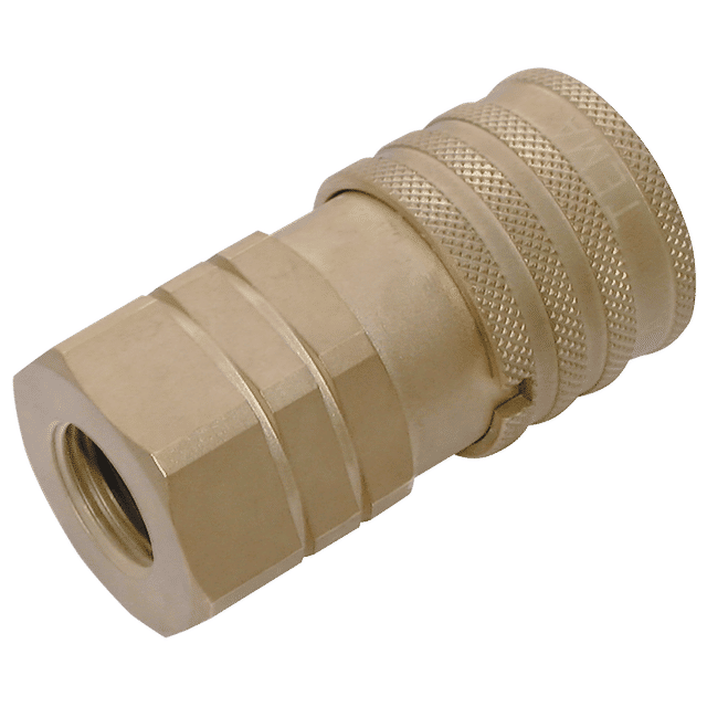 Parker 3/8" BSP Female Hydraulic Quick Release Flat Face Series TIF3800
