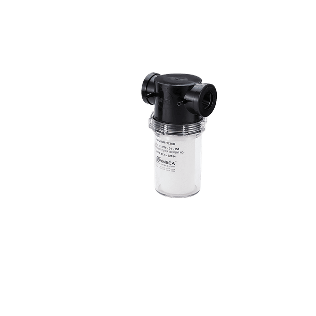 Vmeca Inline Vacuum Filter W/ 6MM Push in