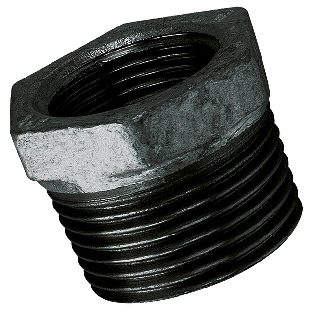 FT Pro 1.1/2"X3/4" BSPT/P Male/Fem Bush Black