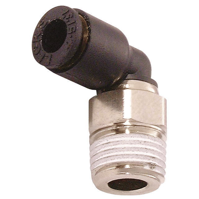 Parker Legris 06MM OD Tube X 1/2" BSPT Male Stud Elbow