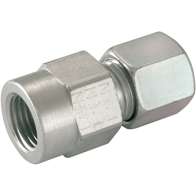 Danfoss Waltech 06MM OD X 1/2" BSPP Female and Seal Steel (S)