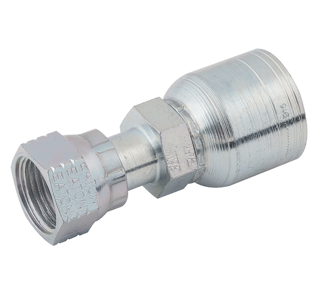Danfoss Aeroquip 9/16" ORS Female Straight Hose ID 1/4" Steel