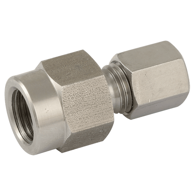 PH Industrie 10MM OD X 1/4 BSPP Female Gauge Adaptor (L)