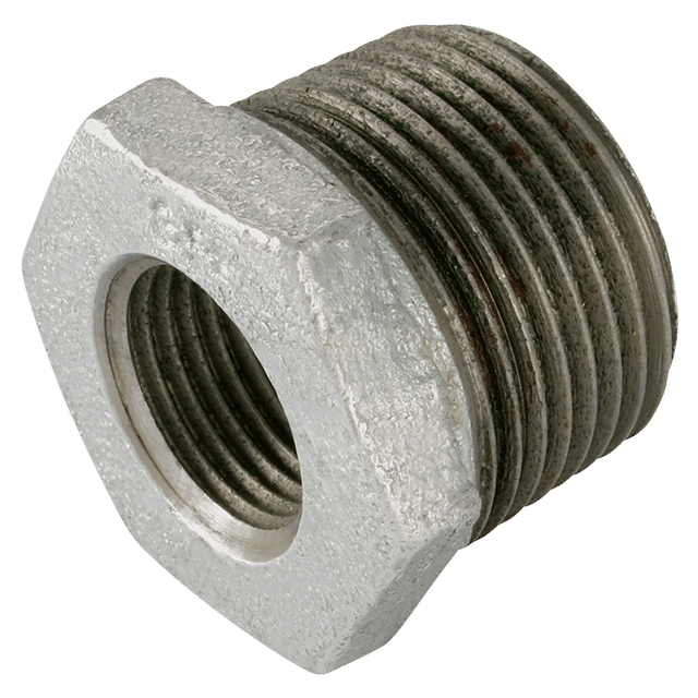GF 1/4" X 1/8" BSPT/P Male/Female Bush Galvanised GF241G