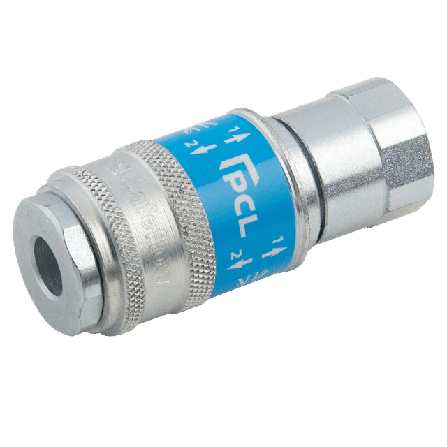 PCL 1/4" BSPP Female Safety Coupling