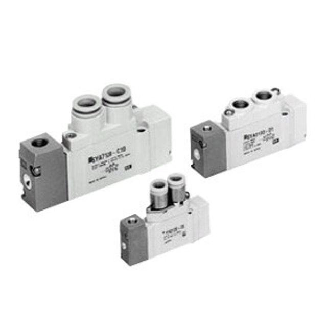 SMC 5 Port Air Operated Valve,