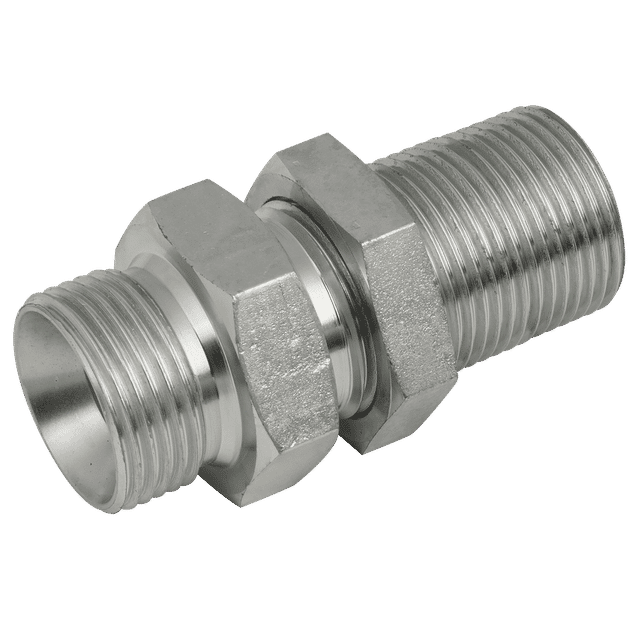 Brennan 1/2" X 1/2" BSP Male Bulkhead & Locknut