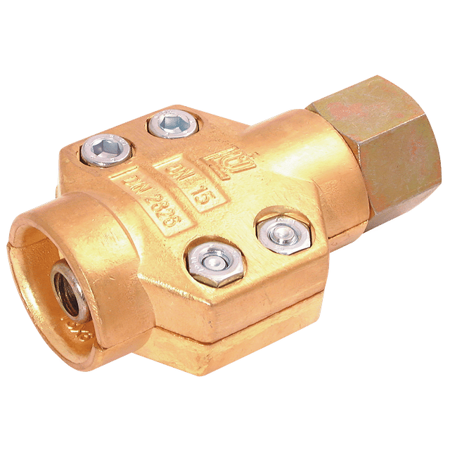 FT Pro 1.1/2" Female Steel Steam Clamp and Coupling