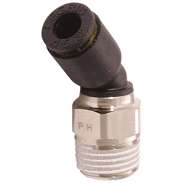 Parker Legris 8MM OD X 1/4" 45DEG.MALE Elbow