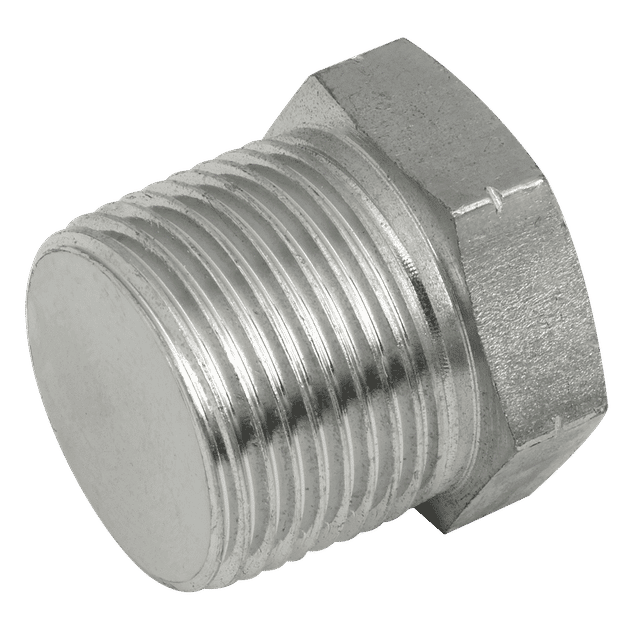 Brennan 1/2" BSPT Male Solid Plug Steel