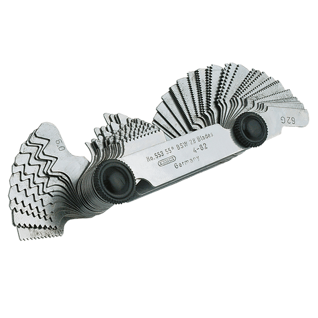 FT Pro Screw and Thread Pitch Identification Thread Gauge