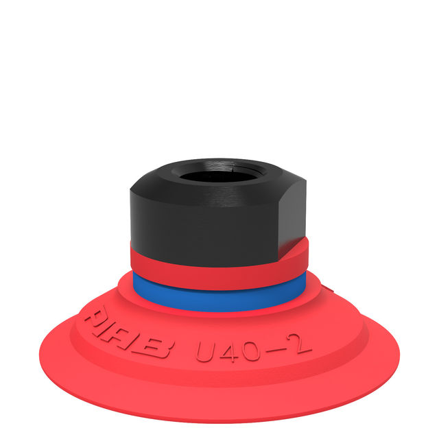 Piab Suction cup U40-2 Silicone 1/8" NPSF female