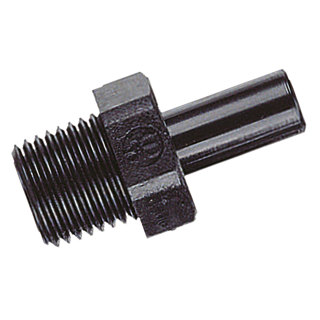 John Guest 1/8" BSPT Male X 05MM OD Stem Adaptor
