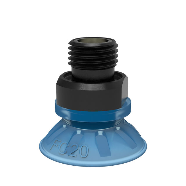 Piab Suction cup FC20P Polyurethane 50 G1/8" male, mesh filter
